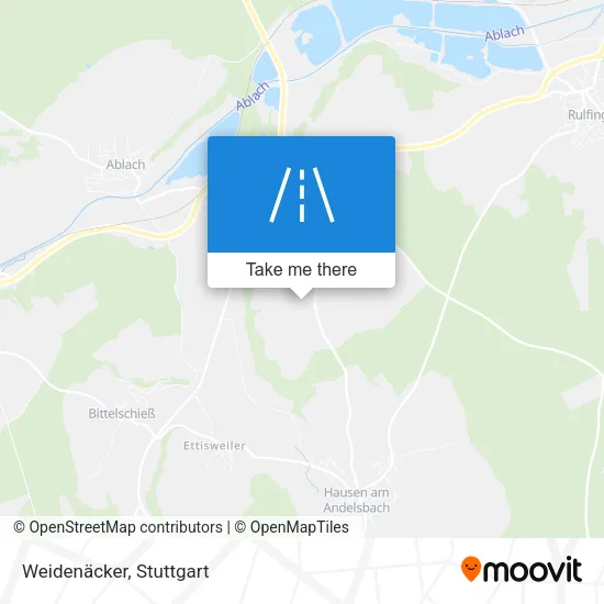 Карта Weidenäcker