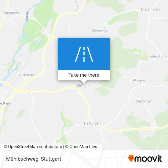 Карта Mühlbachweg