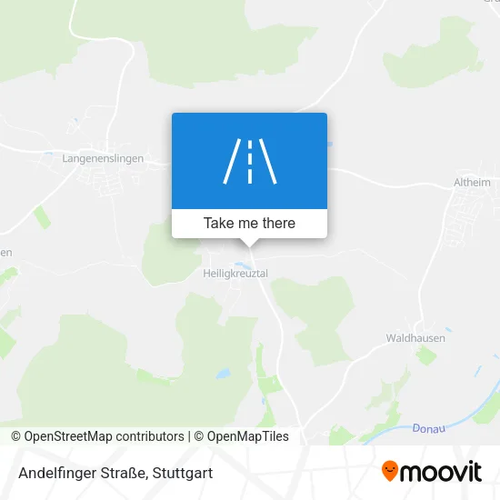 Карта Andelfinger Straße