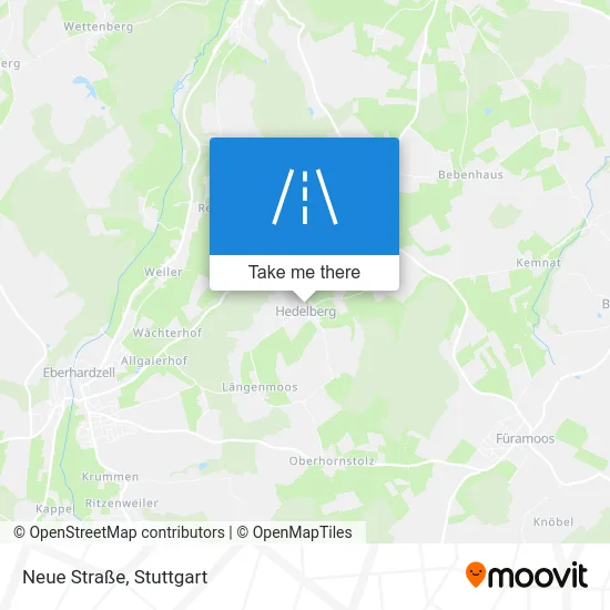 Карта Neue Straße