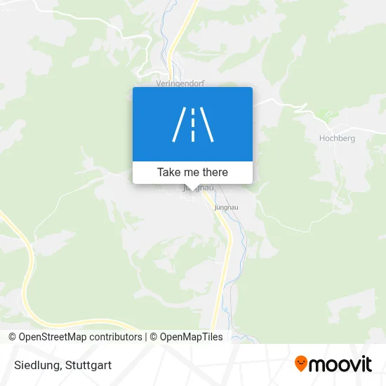 Siedlung map