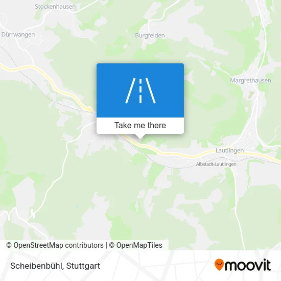 Карта Scheibenbühl