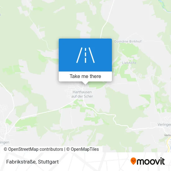 Карта Fabrikstraße