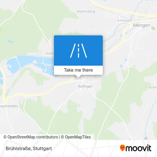 Карта Brühlstraße