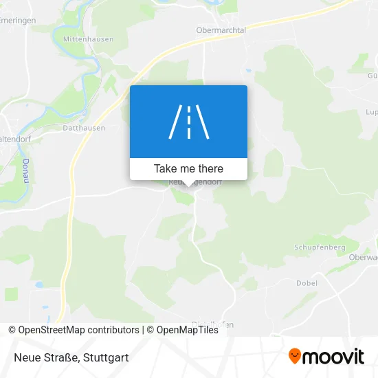 Карта Neue Straße