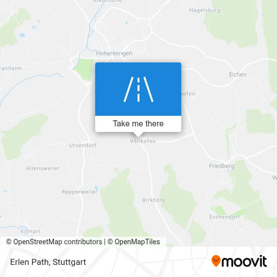 Erlenweg map