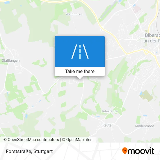 Карта Forststraße