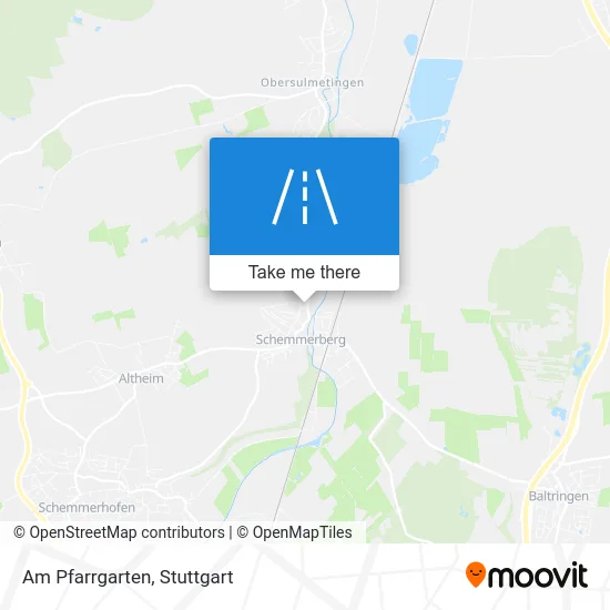 Карта Am Pfarrgarten