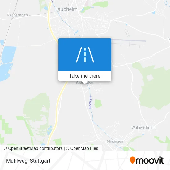 Карта Mühlweg
