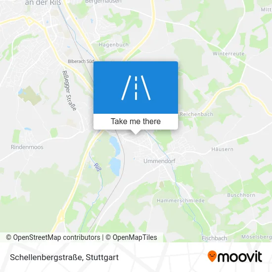 Карта Schellenbergstraße