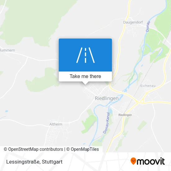 Карта Lessingstraße