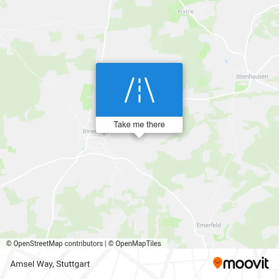 Amselweg map