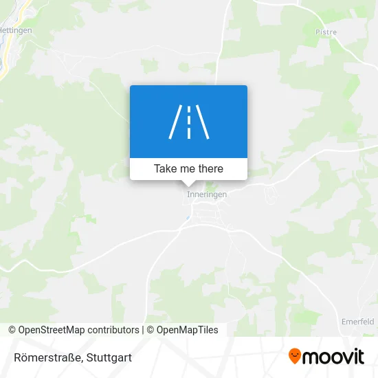 Карта Römerstraße