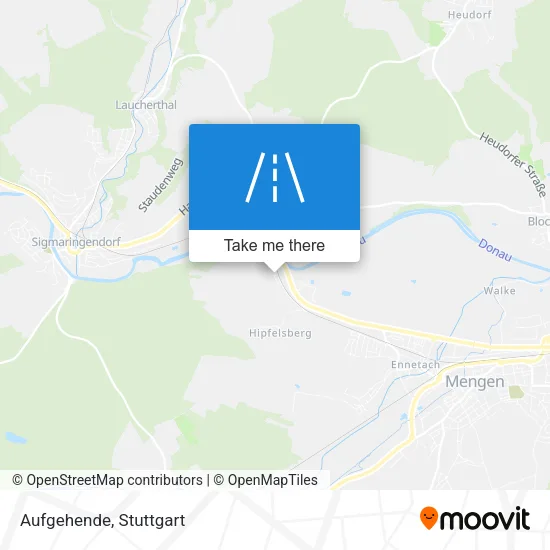 Карта Aufgehende