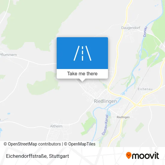 Карта Eichendorffstraße