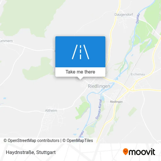 Карта Haydnstraße