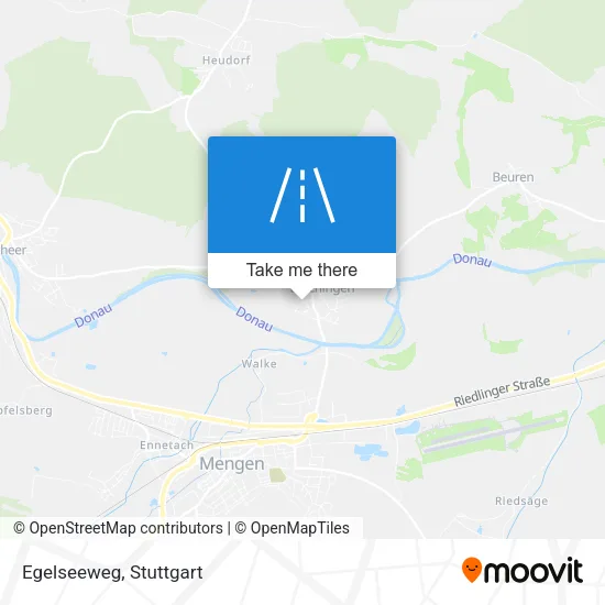 Карта Egelseeweg