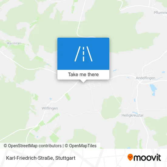 Karl-Friedrich-Straße map