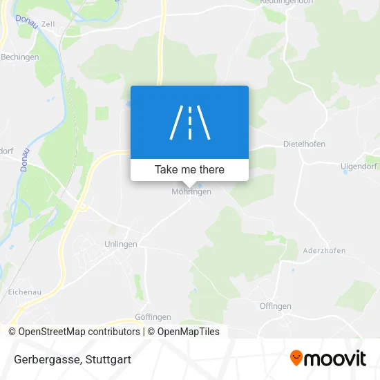 Карта Gerbergasse