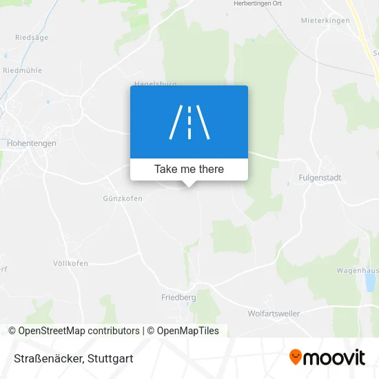 Карта Straßenäcker