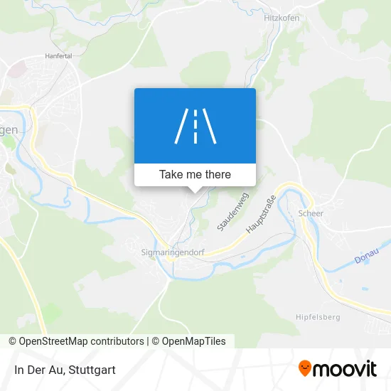 In Der Au map