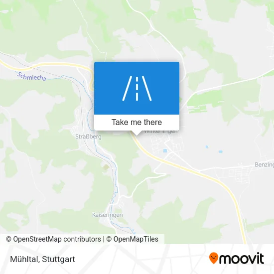 Карта Mühltal