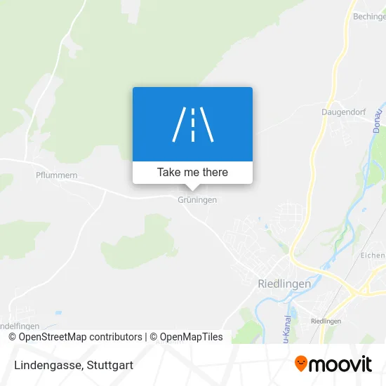 Карта Lindengasse