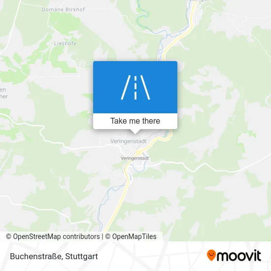 Карта Buchenstraße