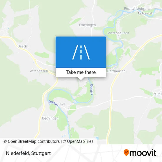 Карта Niederfeld