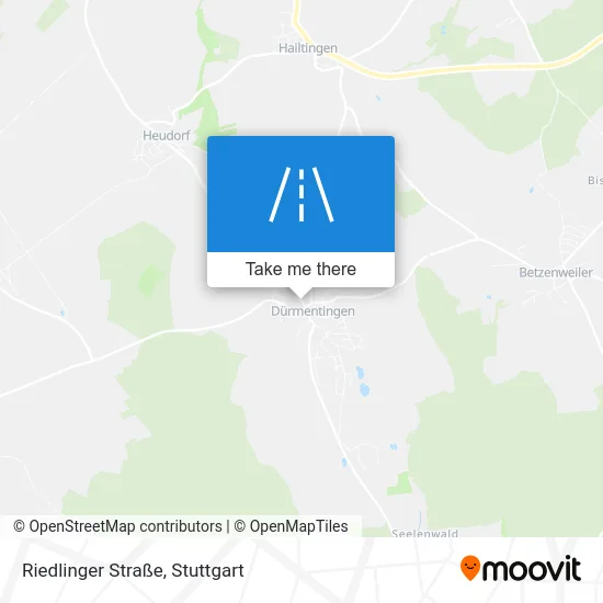 Riedlinger Straße map