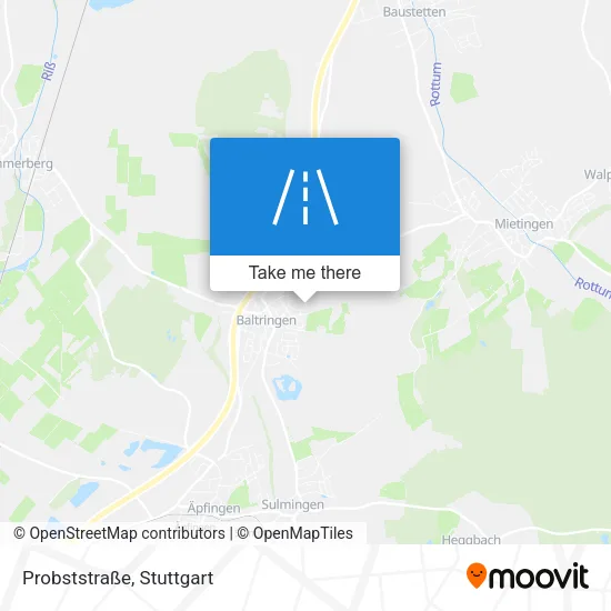 Карта Probststraße