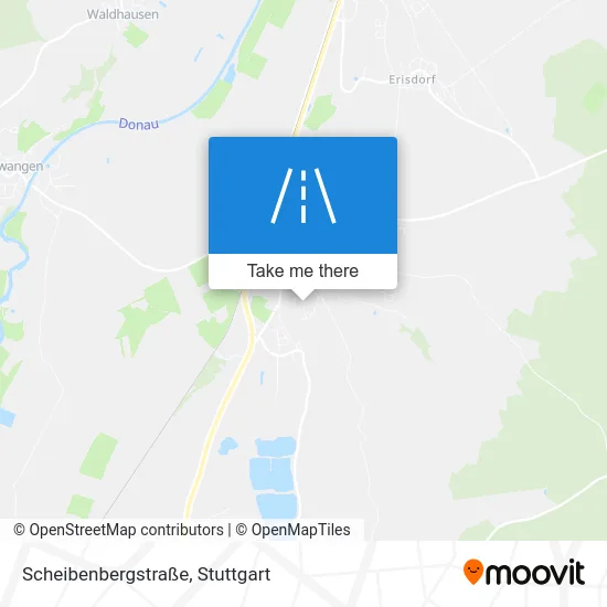 Карта Scheibenbergstraße