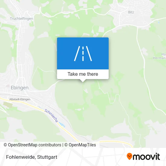 Карта Fohlenweide