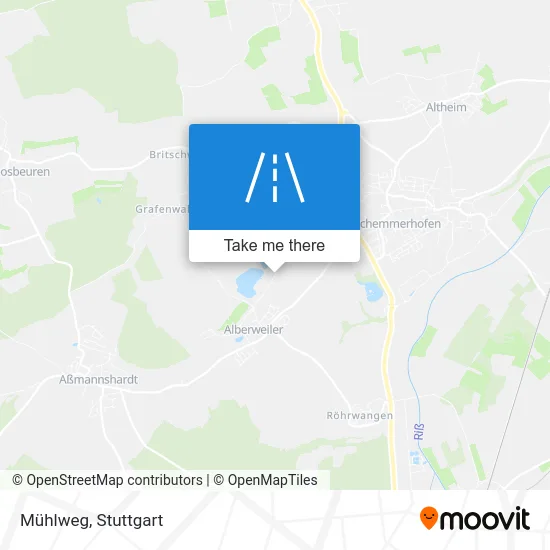 Карта Mühlweg