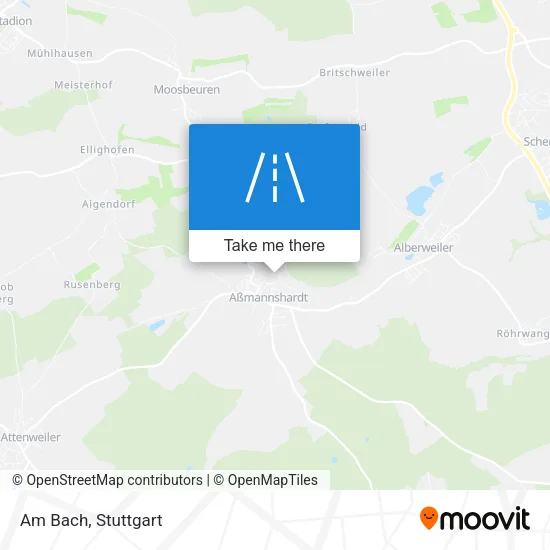 Карта Am Bach
