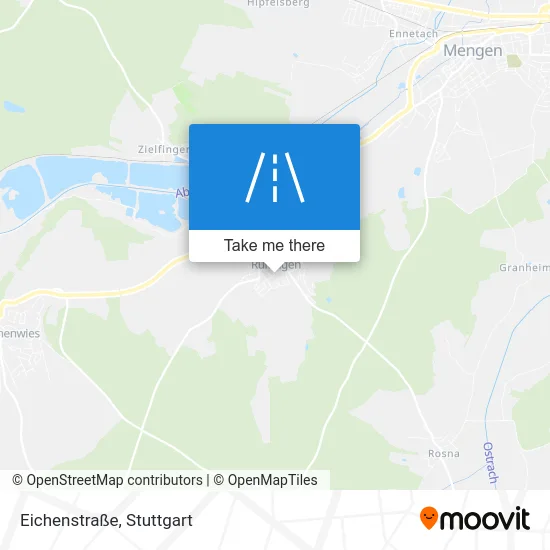 Карта Eichenstraße