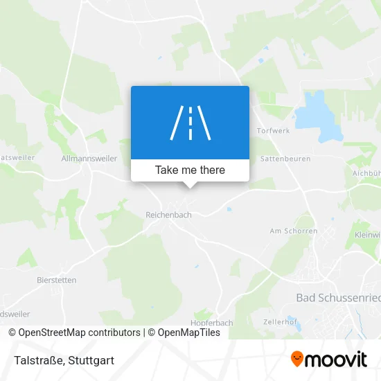 Карта Talstraße