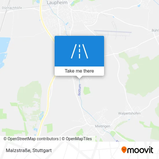 Карта Malzstraße