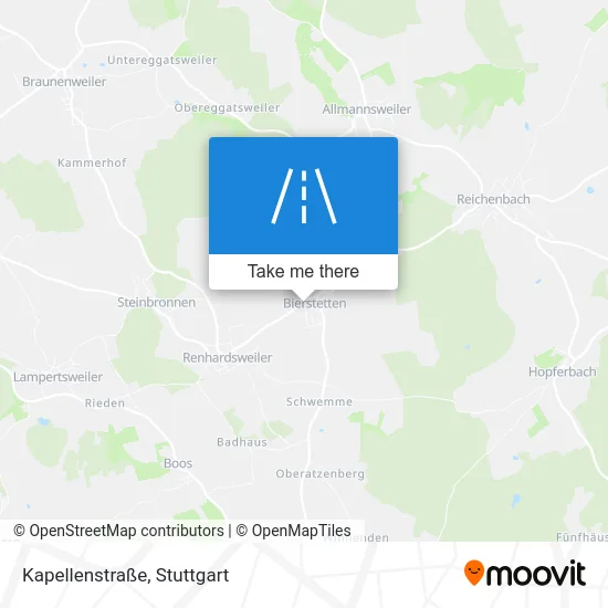 Карта Kapellenstraße