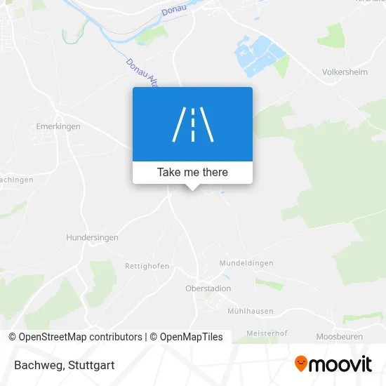 Bachweg map