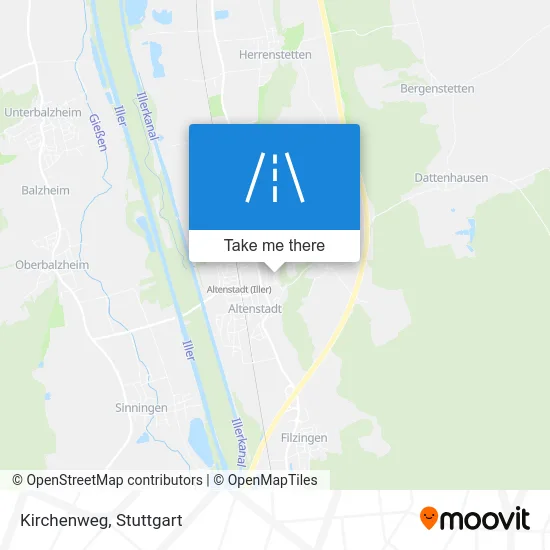 Карта Kirchenweg