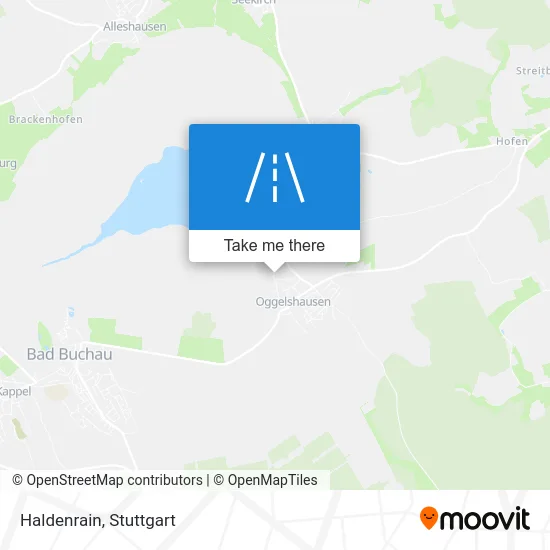 Карта Haldenrain