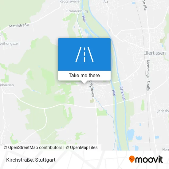 Карта Kirchstraße