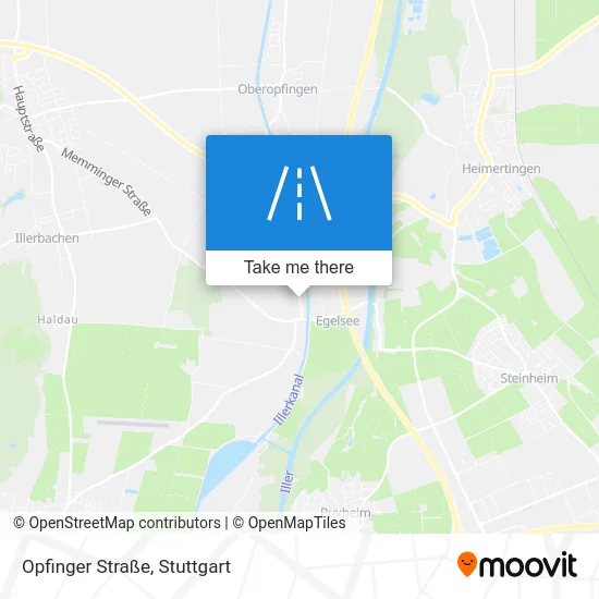 Карта Opfinger Straße