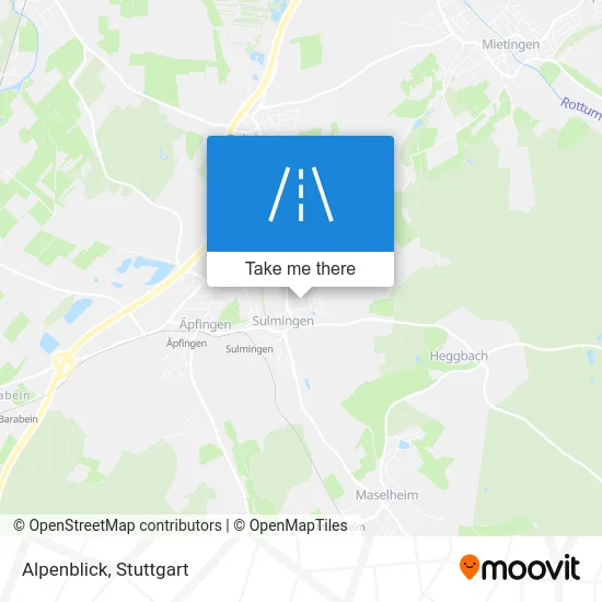 Карта Alpenblick