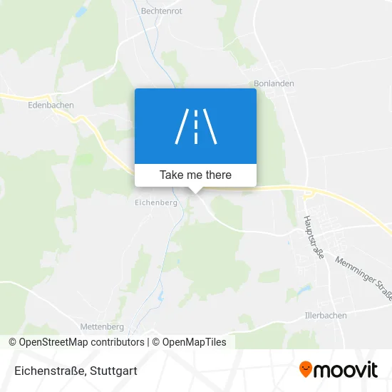 Карта Eichenstraße
