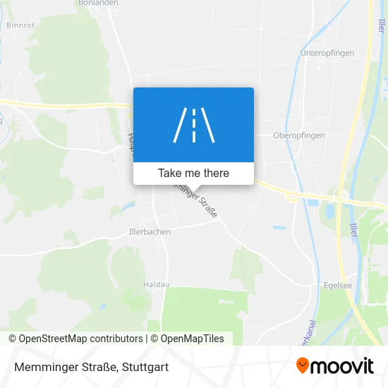 Карта Memminger Straße