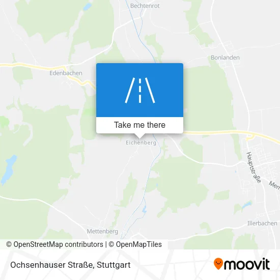 Карта Ochsenhauser Straße