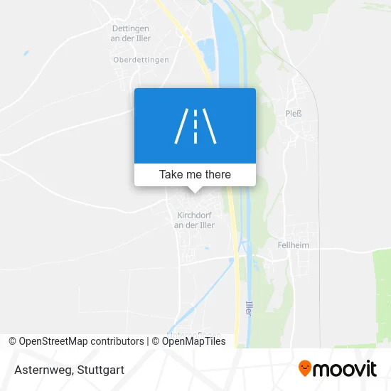 Карта Asternweg