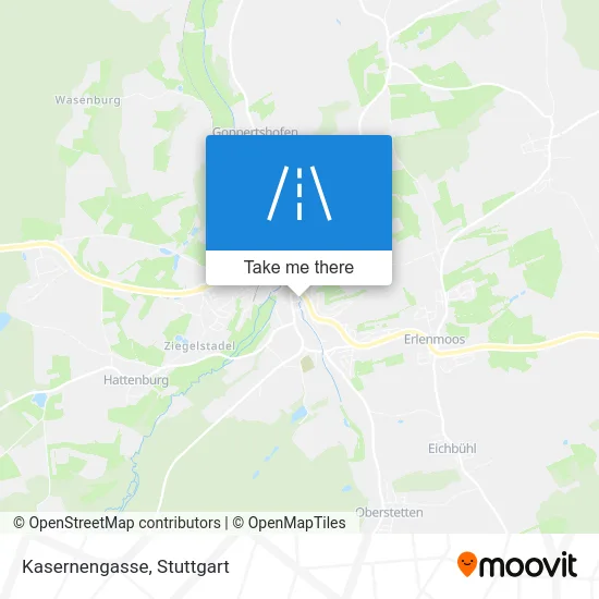 Карта Kasernengasse